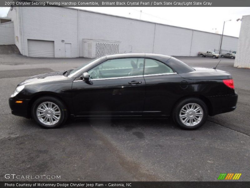  2008 Sebring Touring Hardtop Convertible Brilliant Black Crystal Pearl