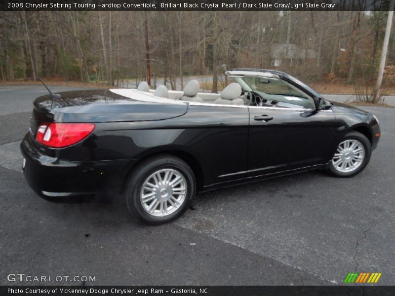  2008 Sebring Touring Hardtop Convertible Brilliant Black Crystal Pearl