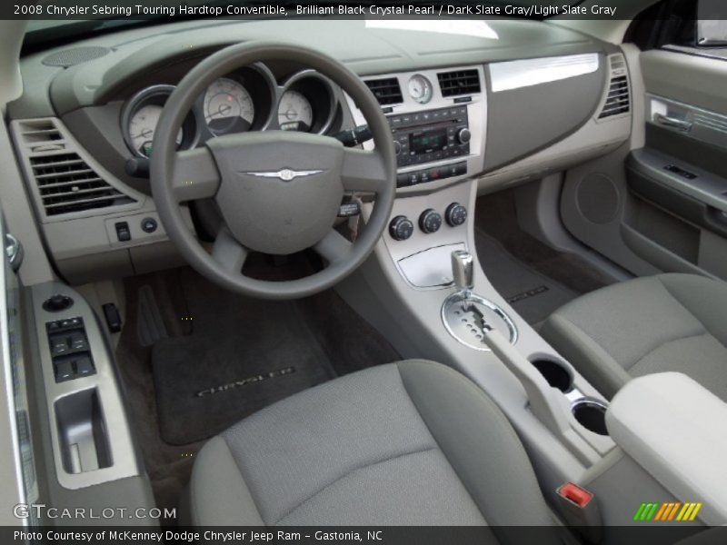 Dark Slate Gray/Light Slate Gray Interior - 2008 Sebring Touring Hardtop Convertible 