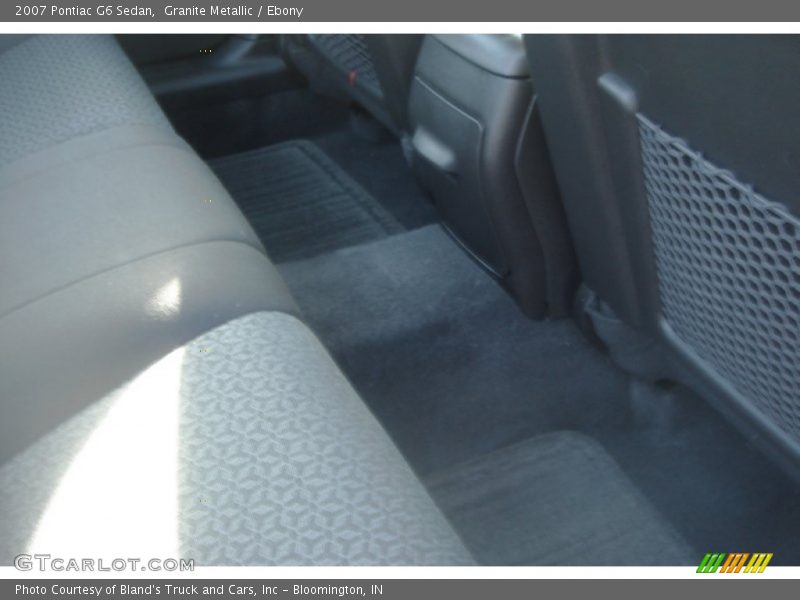 Granite Metallic / Ebony 2007 Pontiac G6 Sedan