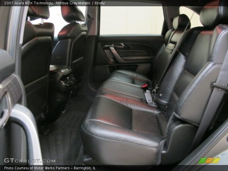 Nimbus Gray Metallic / Ebony 2007 Acura MDX Technology