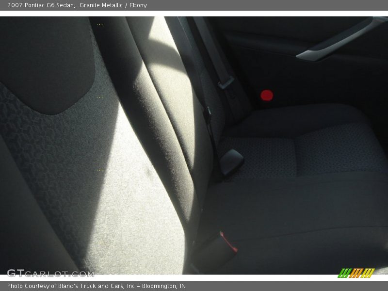 Granite Metallic / Ebony 2007 Pontiac G6 Sedan
