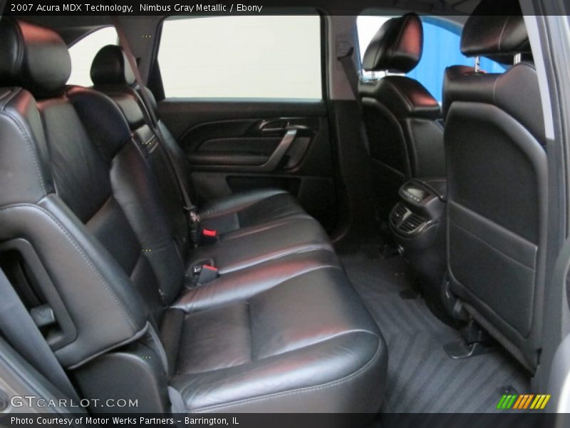 Nimbus Gray Metallic / Ebony 2007 Acura MDX Technology