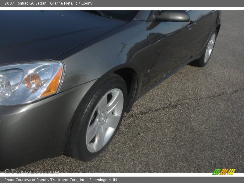 Granite Metallic / Ebony 2007 Pontiac G6 Sedan