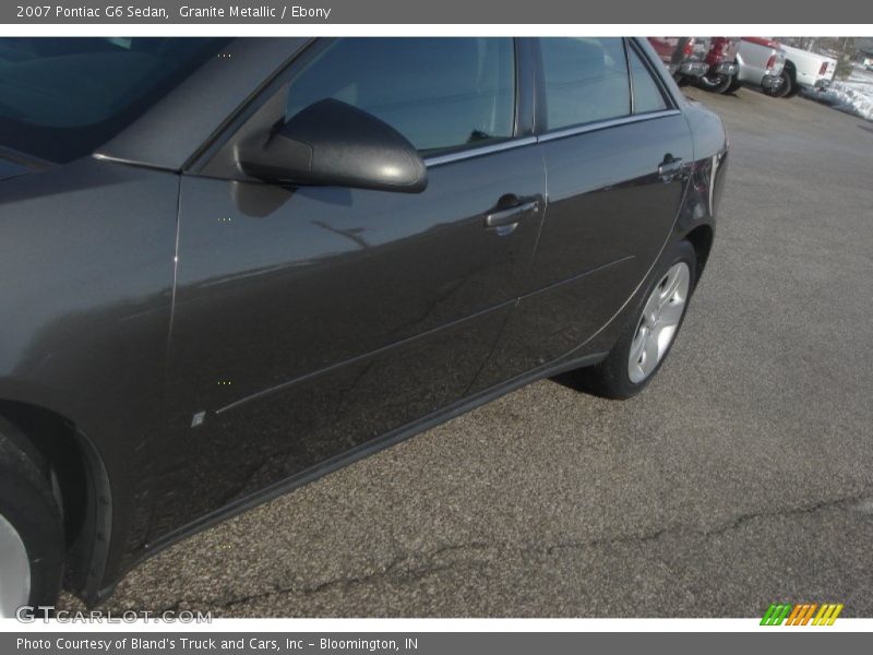 Granite Metallic / Ebony 2007 Pontiac G6 Sedan