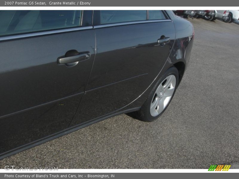 Granite Metallic / Ebony 2007 Pontiac G6 Sedan