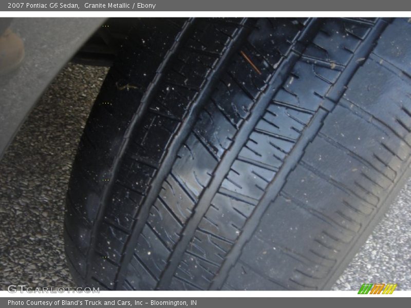 Granite Metallic / Ebony 2007 Pontiac G6 Sedan