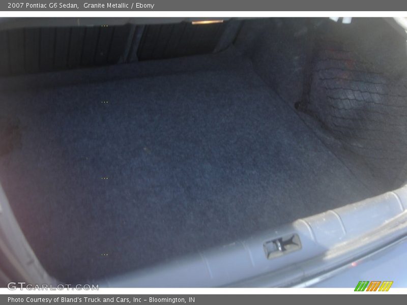 Granite Metallic / Ebony 2007 Pontiac G6 Sedan