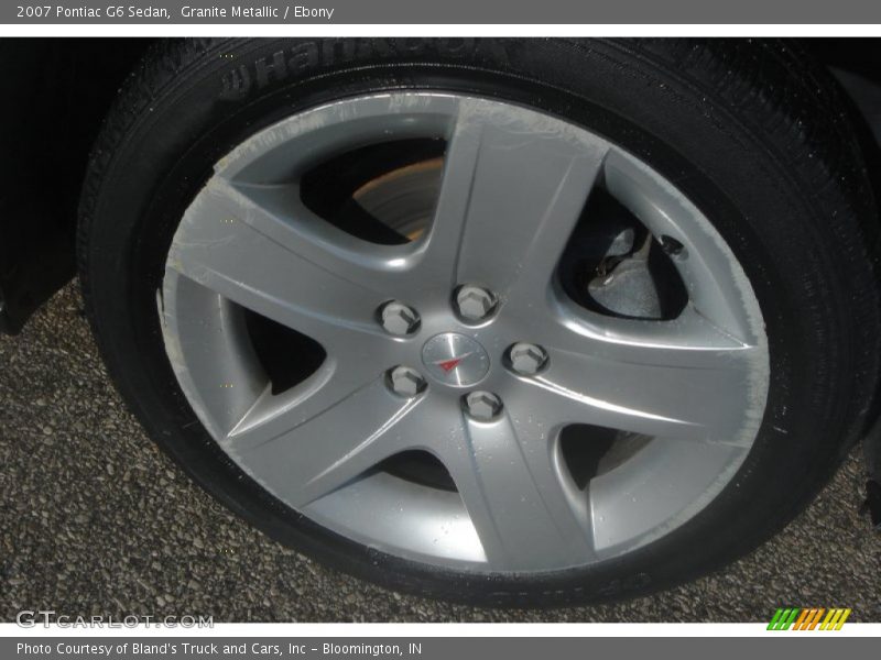 Granite Metallic / Ebony 2007 Pontiac G6 Sedan