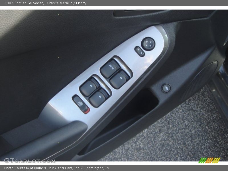 Granite Metallic / Ebony 2007 Pontiac G6 Sedan