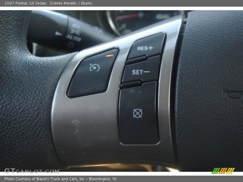 Granite Metallic / Ebony 2007 Pontiac G6 Sedan