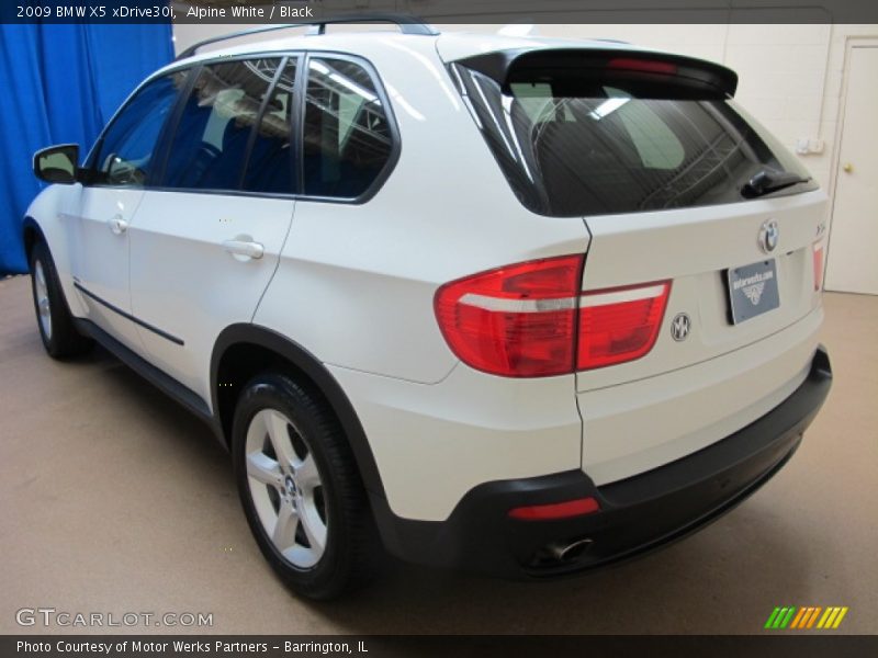 Alpine White / Black 2009 BMW X5 xDrive30i