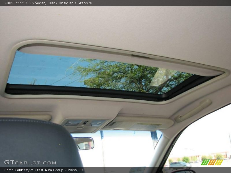 Black Obsidian / Graphite 2005 Infiniti G 35 Sedan