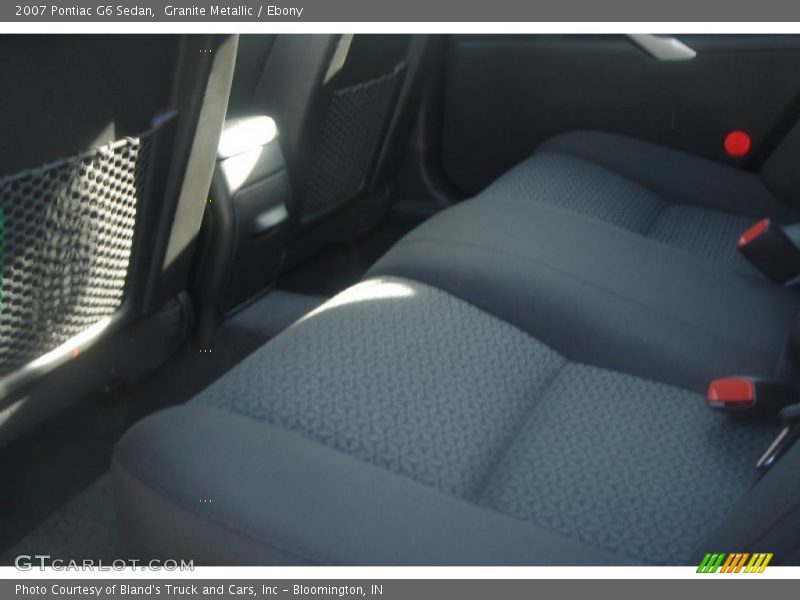 Granite Metallic / Ebony 2007 Pontiac G6 Sedan