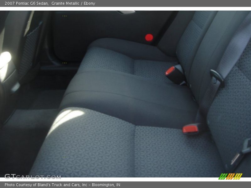 Granite Metallic / Ebony 2007 Pontiac G6 Sedan