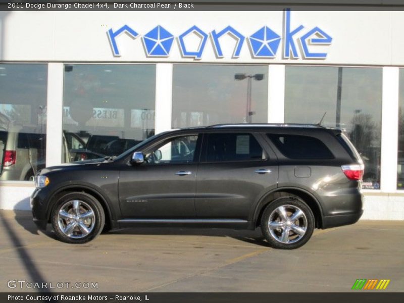 Dark Charcoal Pearl / Black 2011 Dodge Durango Citadel 4x4