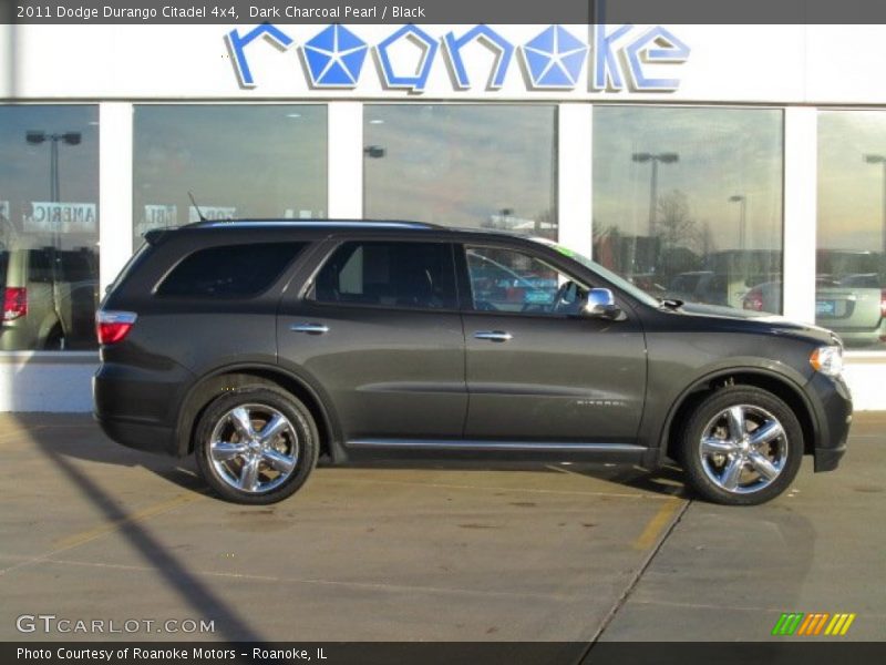 Dark Charcoal Pearl / Black 2011 Dodge Durango Citadel 4x4