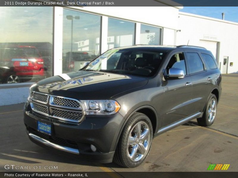 Dark Charcoal Pearl / Black 2011 Dodge Durango Citadel 4x4