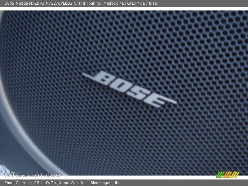 Metropolitan Gray Mica / Black 2009 Mazda MAZDA3 MAZDASPEED3 Grand Touring