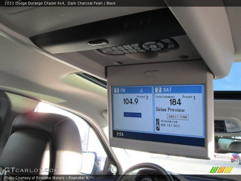 Dark Charcoal Pearl / Black 2011 Dodge Durango Citadel 4x4