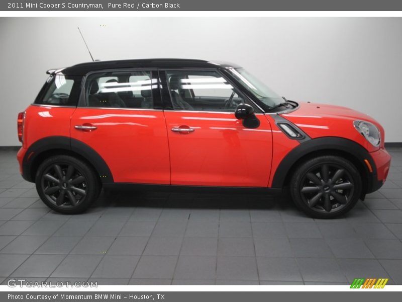 Pure Red / Carbon Black 2011 Mini Cooper S Countryman