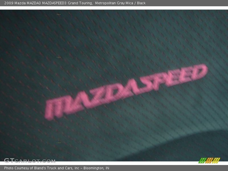 Metropolitan Gray Mica / Black 2009 Mazda MAZDA3 MAZDASPEED3 Grand Touring