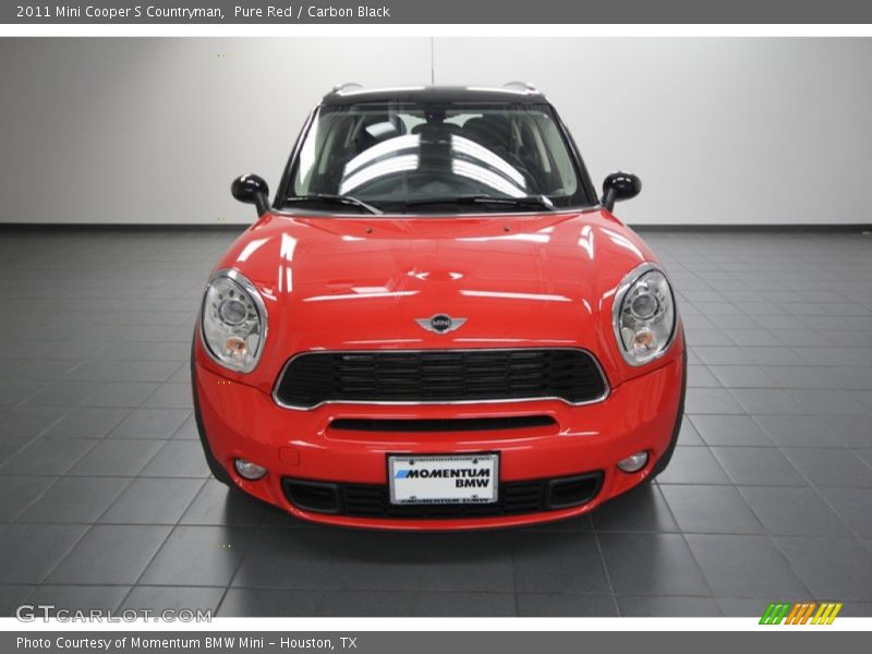 Pure Red / Carbon Black 2011 Mini Cooper S Countryman