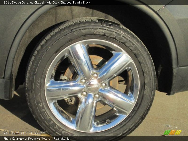 Dark Charcoal Pearl / Black 2011 Dodge Durango Citadel 4x4