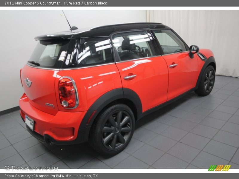 Pure Red / Carbon Black 2011 Mini Cooper S Countryman