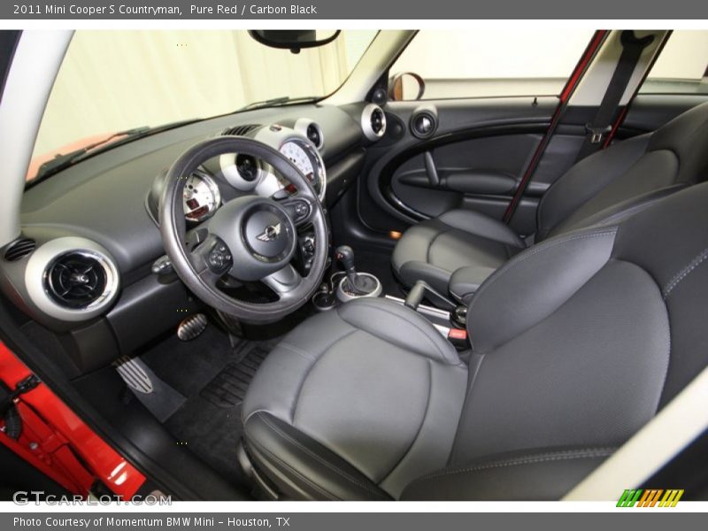 Pure Red / Carbon Black 2011 Mini Cooper S Countryman