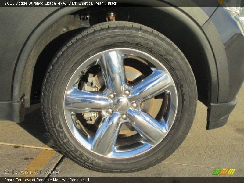 Dark Charcoal Pearl / Black 2011 Dodge Durango Citadel 4x4