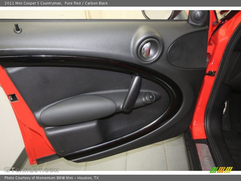 Pure Red / Carbon Black 2011 Mini Cooper S Countryman