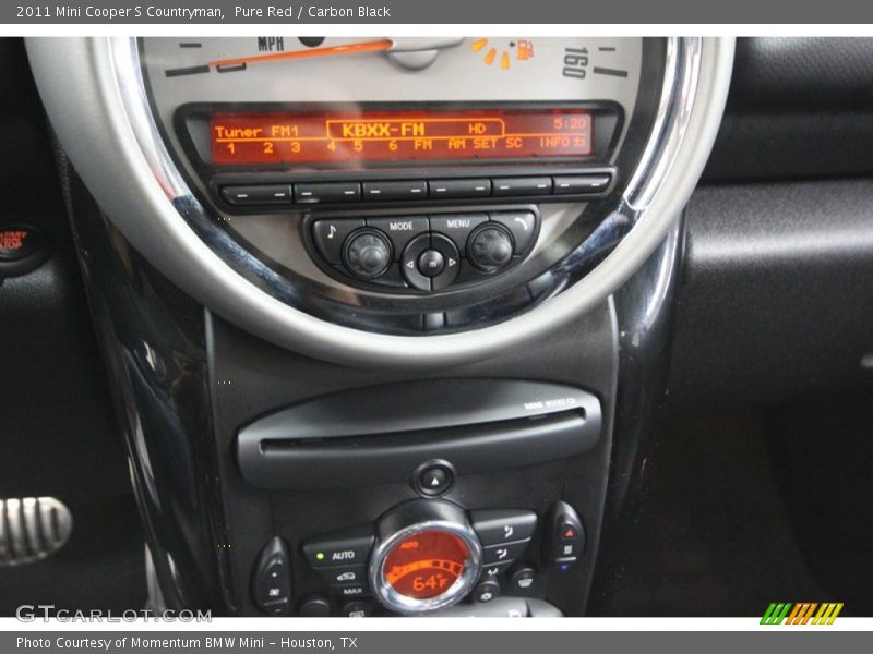 Pure Red / Carbon Black 2011 Mini Cooper S Countryman