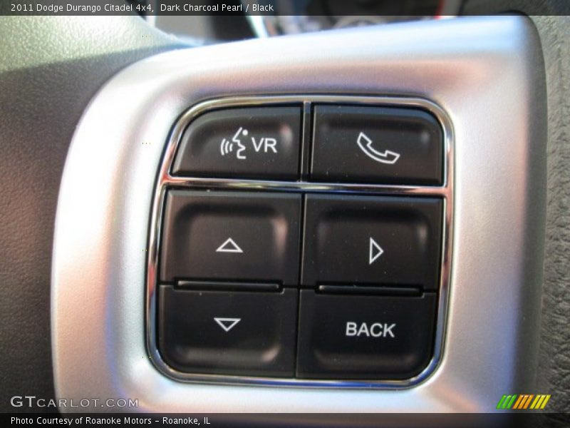 Dark Charcoal Pearl / Black 2011 Dodge Durango Citadel 4x4