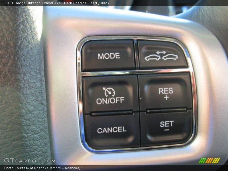Dark Charcoal Pearl / Black 2011 Dodge Durango Citadel 4x4