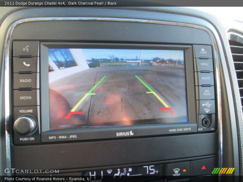 Dark Charcoal Pearl / Black 2011 Dodge Durango Citadel 4x4