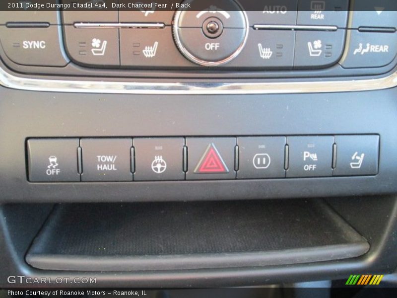 Dark Charcoal Pearl / Black 2011 Dodge Durango Citadel 4x4