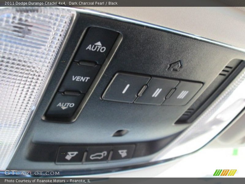 Dark Charcoal Pearl / Black 2011 Dodge Durango Citadel 4x4