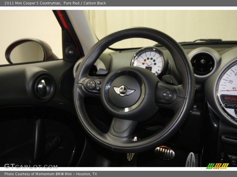 Pure Red / Carbon Black 2011 Mini Cooper S Countryman