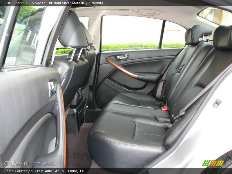 Brilliant Silver Metallic / Graphite 2005 Infiniti G 35 Sedan