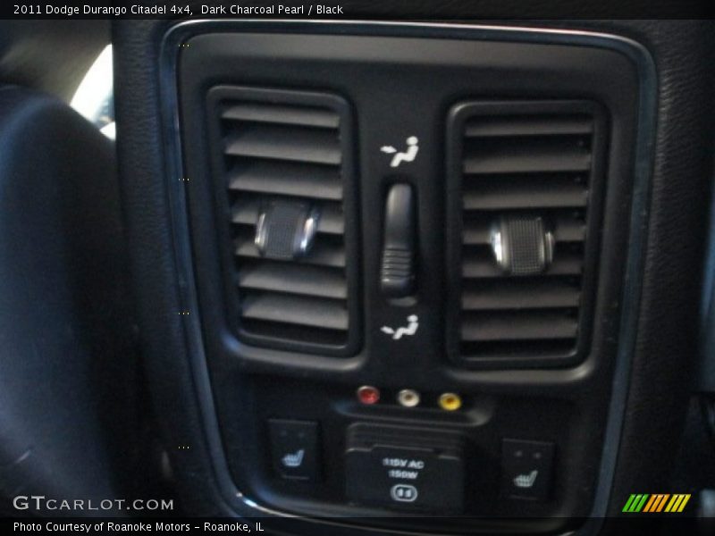 Dark Charcoal Pearl / Black 2011 Dodge Durango Citadel 4x4