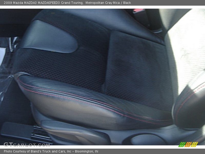 Metropolitan Gray Mica / Black 2009 Mazda MAZDA3 MAZDASPEED3 Grand Touring
