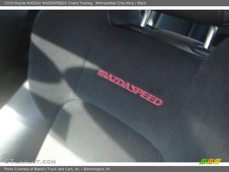 Metropolitan Gray Mica / Black 2009 Mazda MAZDA3 MAZDASPEED3 Grand Touring