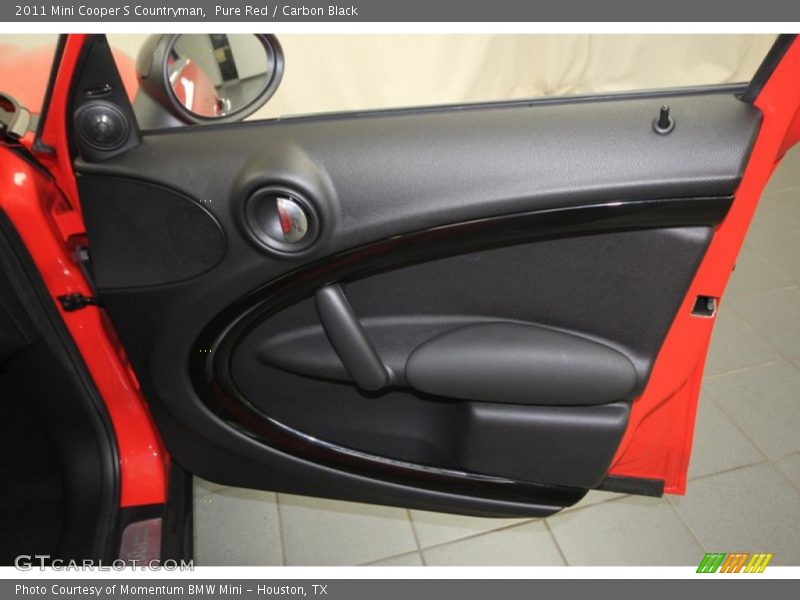 Pure Red / Carbon Black 2011 Mini Cooper S Countryman