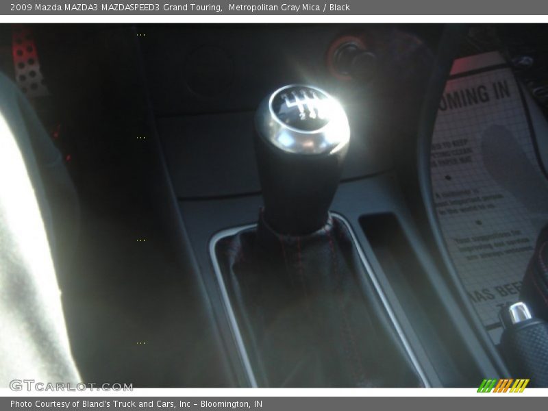 Metropolitan Gray Mica / Black 2009 Mazda MAZDA3 MAZDASPEED3 Grand Touring