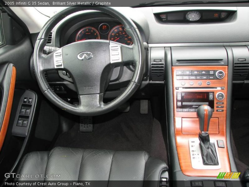 Brilliant Silver Metallic / Graphite 2005 Infiniti G 35 Sedan