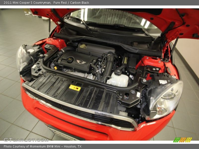Pure Red / Carbon Black 2011 Mini Cooper S Countryman