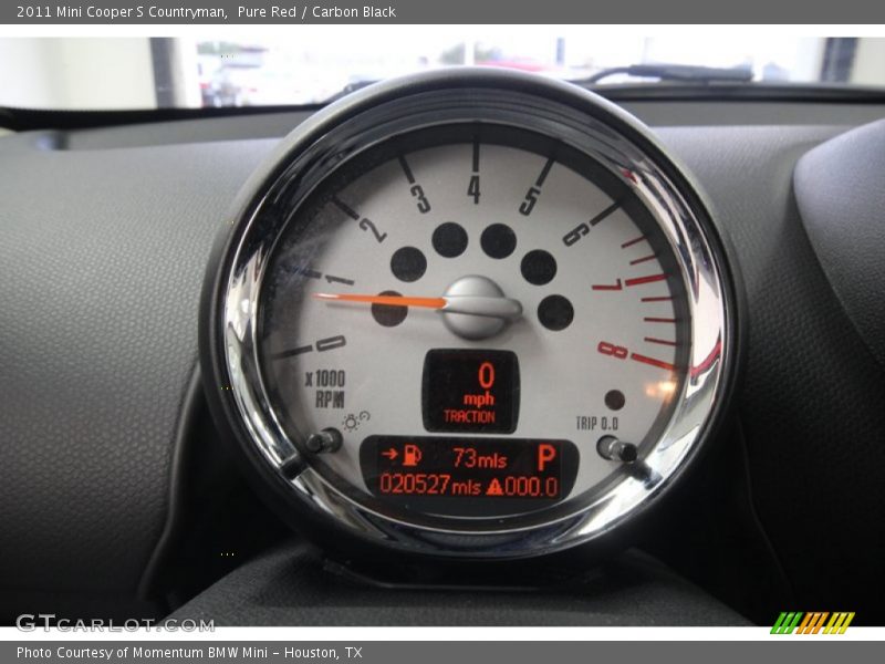 Pure Red / Carbon Black 2011 Mini Cooper S Countryman
