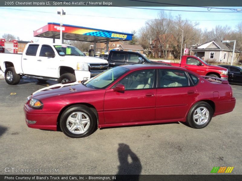 Sport Red Metallic / Neutral Beige 2005 Chevrolet Impala LS