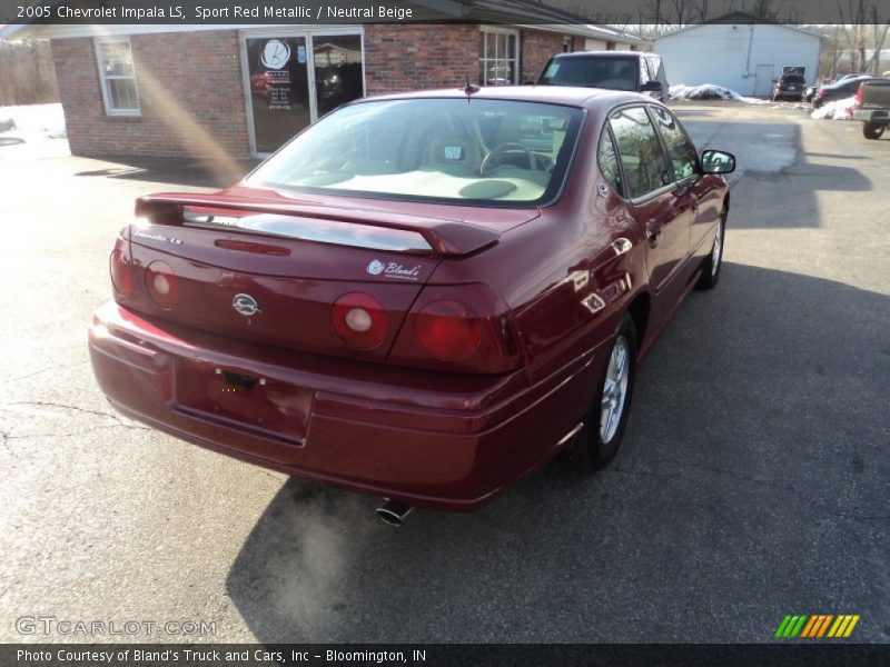 Sport Red Metallic / Neutral Beige 2005 Chevrolet Impala LS